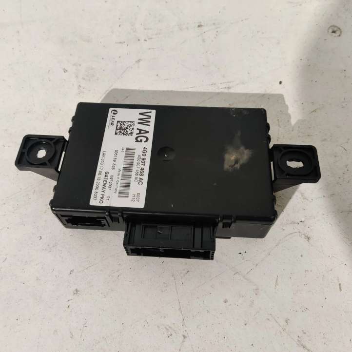 4G0907468AC Audi A6 S6 C7 4G Gateway valdymo modulis