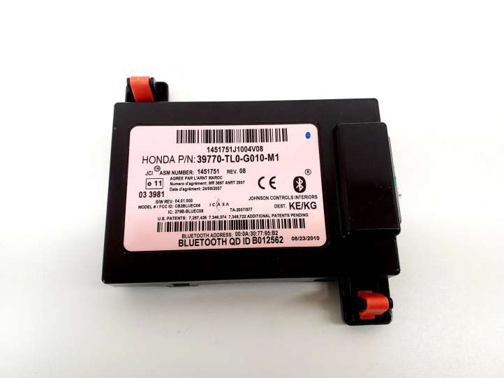 39770TL0G010M1 Honda Accord Bluetooth modulis