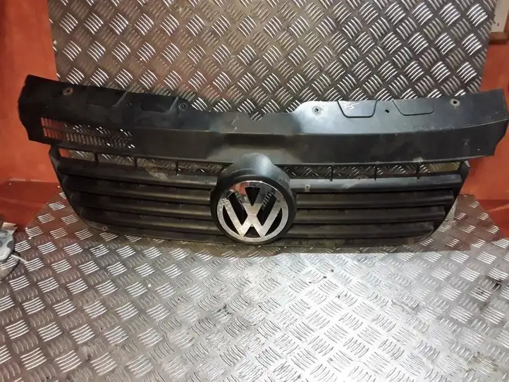 Volkswagen Transporter - Caravelle T5 (2003 - 2009) 7H08071015 Верхняя решетка радиатора — фото 1