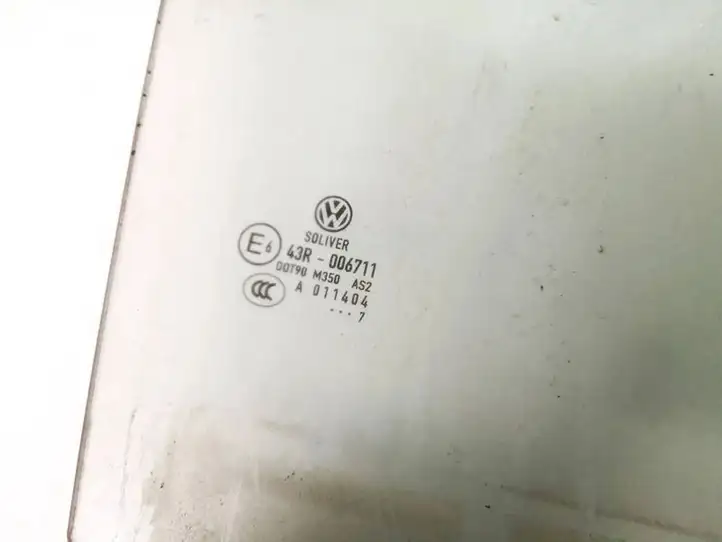 Volkswagen PASSAT B6 (2005 - 2010) Стекло задней двери — фото 2