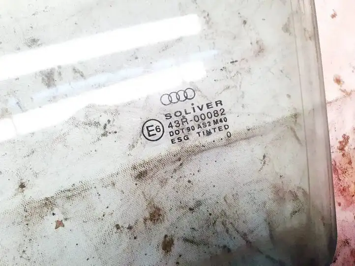 Audi A6 S6 C5 4B (2001 - 2004) Стекло передней двери — фото 2