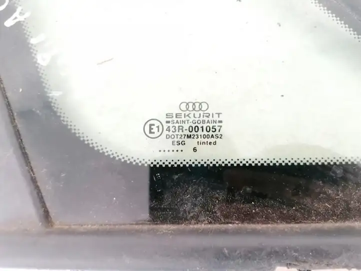 Audi A4 S4 B6 8E 8H (2000 - 2006) 43r001057 Заднее боковое стекло — фото 3