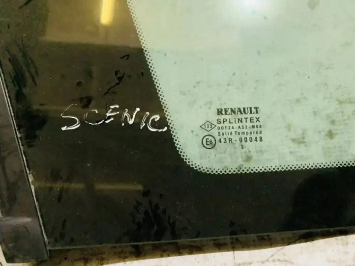 Renault Scenic II - Grand scenic II (2003 - 2006) Заднее боковое стекло — фото 2