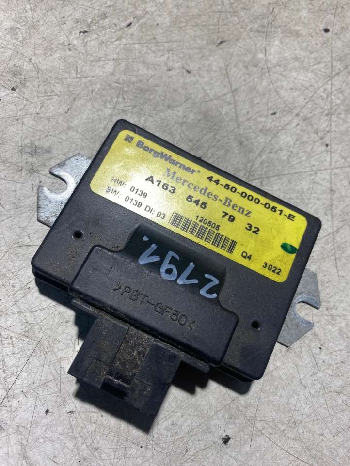 Mercedes-Benz ML W163 (1997 - 2005)  A1635457932 Блок управления редуктора коробки передач (раздатки)