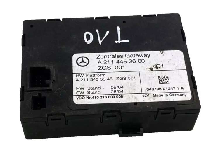 A2114452600 Mercedes-Benz E W211 Gateway valdymo modulis