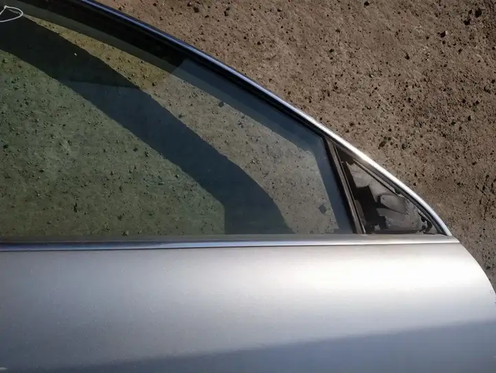 Volkswagen Phaeton (2002 - 2008) Накладка стекла передней двери — фото 3