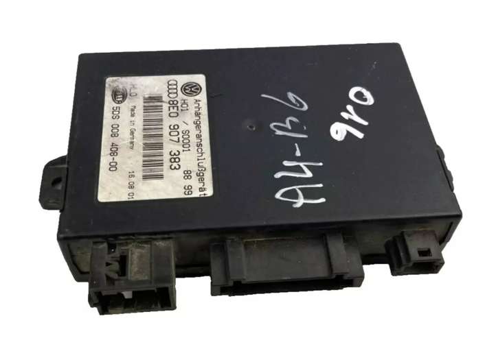 Audi A4 (2000 - 2006)  8E0907383 Блок управления крюка для прицепа