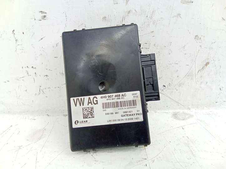 4H0907468AC Audi A8 S8 D4 4H Gateway valdymo modulis