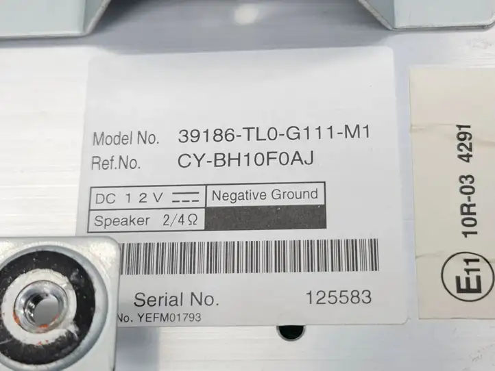 Honda Accord (2008 - 2016) CYBH10F0AJ Усилитель звука — фото 6