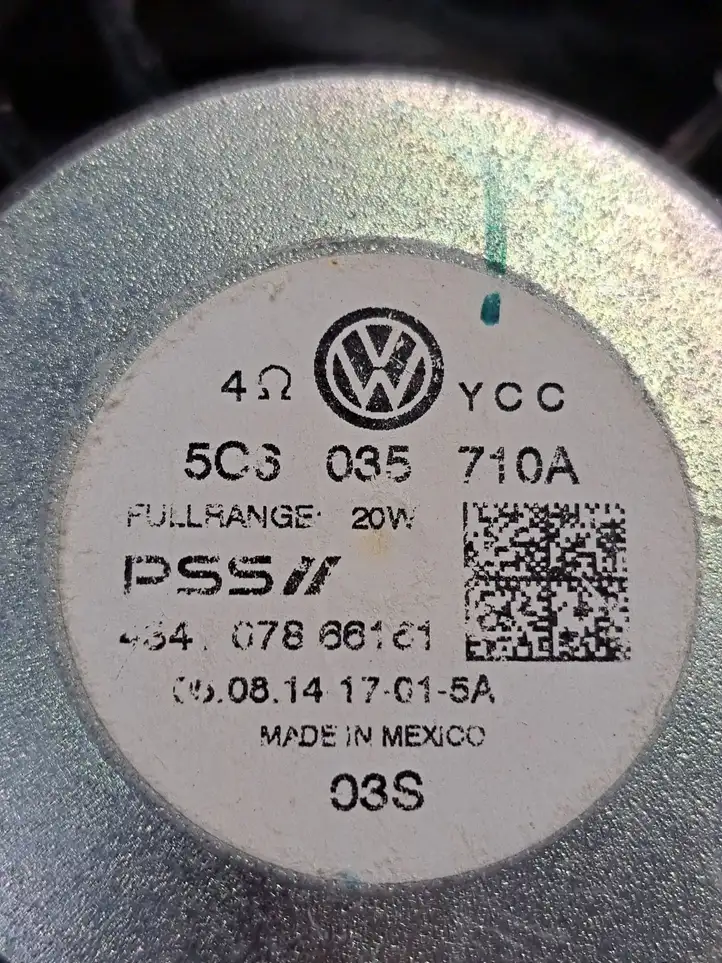 Volkswagen Jetta VI (2011 - 2018) 5C6035710A Динамики задних дверей — фото 3