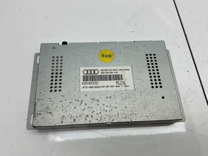 4E0910563C Audi A6 S6 C6 4F Antenos stiprintuvas