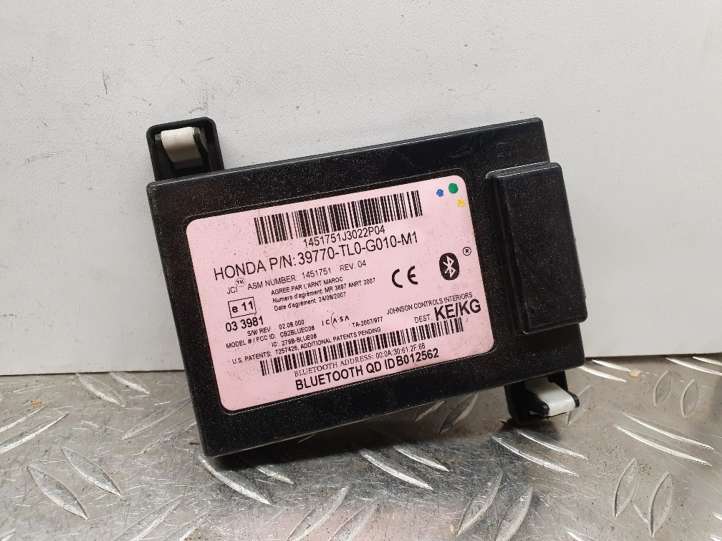 39770TL0G010M1 Honda Accord Bluetooth modulis