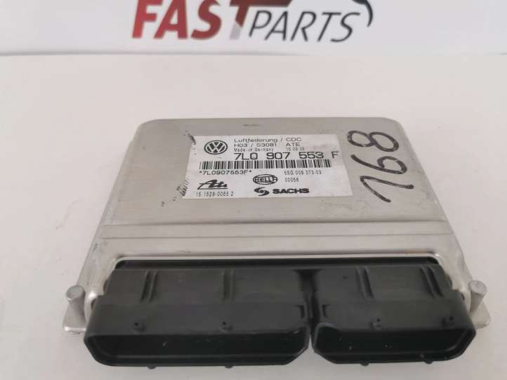Volkswagen Touareg I (2002 - 2010)  7L0907553F Блок управления крюка для прицепа