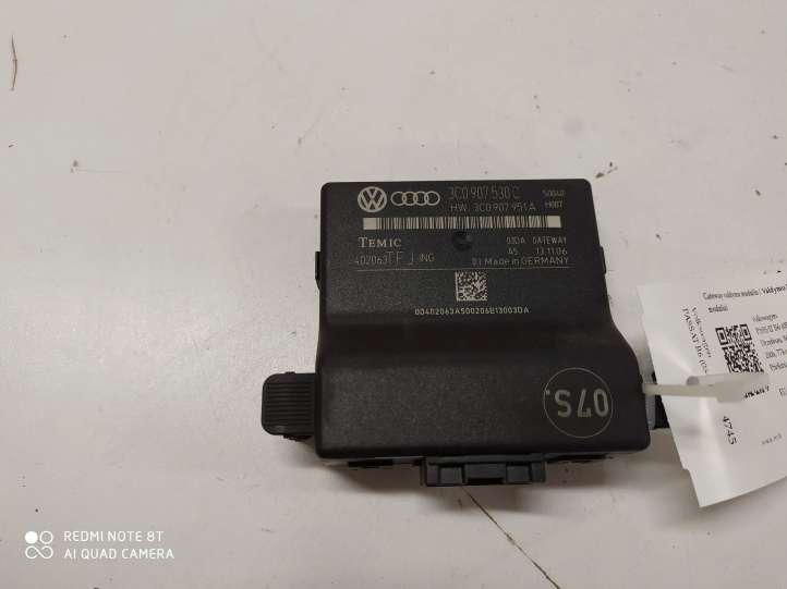 3C0907530C Volkswagen PASSAT B6 Gateway valdymo modulis