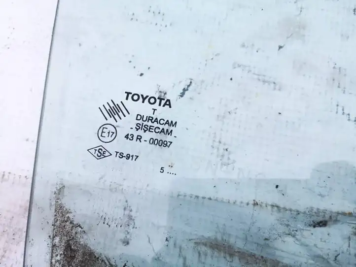 Toyota Corolla Verso AR10 (2004 - 2009) Стекло передней двери — фото 3