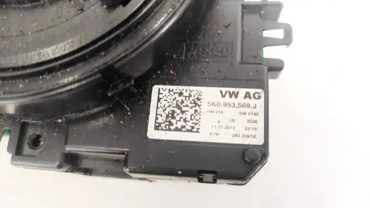 Volkswagen Touran II (2010 - 2016) 5K0953569J Контактное кольцо SRS — фото 3