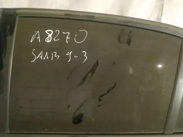 Saab 9-3 Ver2 (2003 - 2007) Стекло задней двери — фото 1