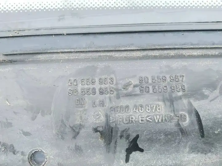 Opel Astra G (1998 - 2004) 90559953 Заднее боковое стекло — фото 4
