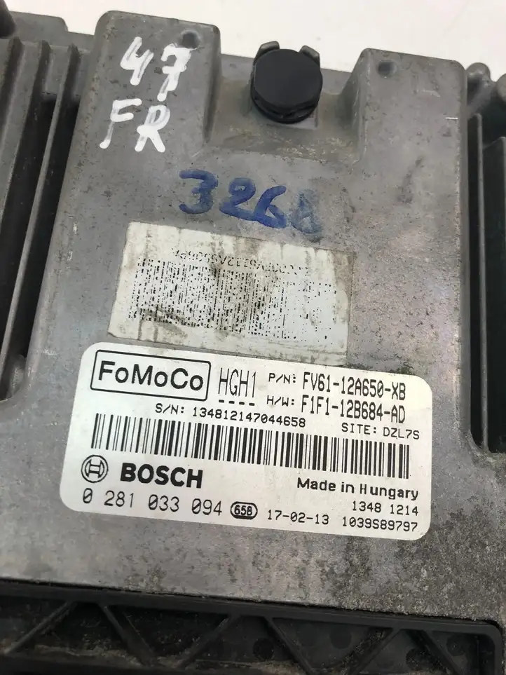 Ford Focus (2011 - 2015) FV6112A650XB Блок управления двигателем (ECU) — фото 5