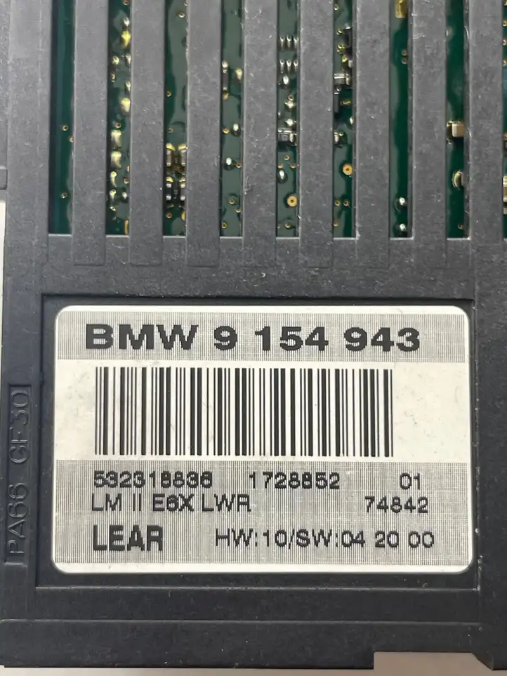BMW 5 E60 E61 (2004 - 2010) 9154943 Блок управления светом — фото 3
