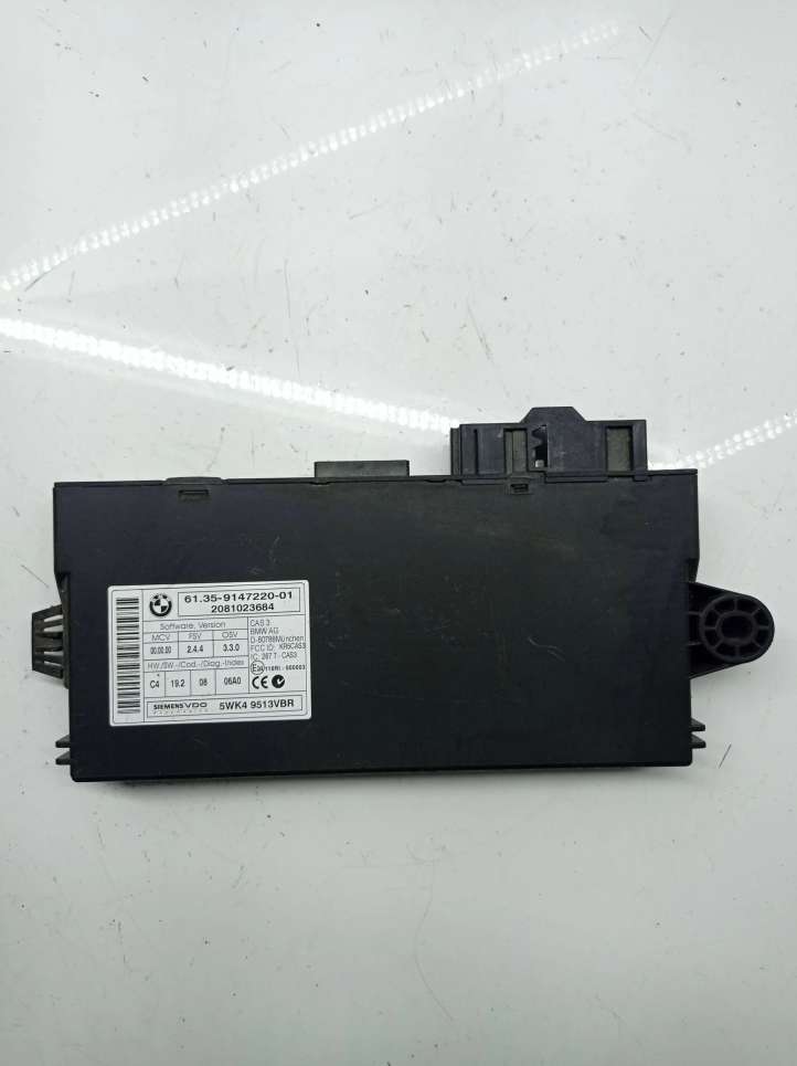 9147220 BMW 3 E90 E91 Beraktės sistemos KESSY (keyless) valdymo blokas/ modulis