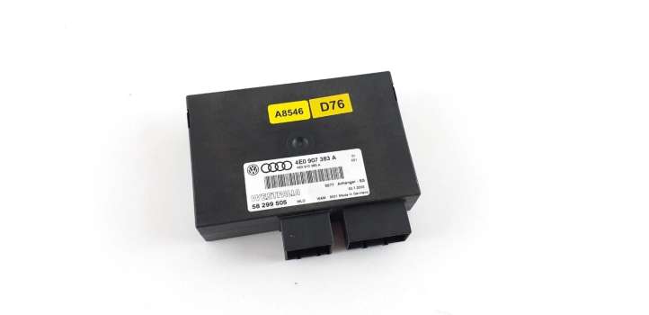 Audi A6 (2004 - 2008)  4E0907383A Блок управления крюка для прицепа