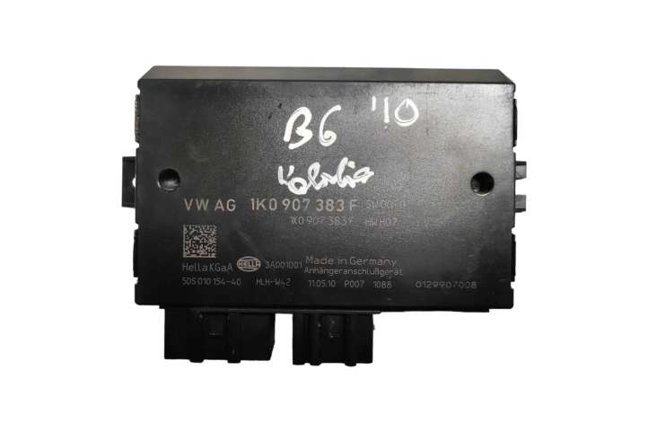 Volkswagen PASSAT B6 (2005 - 2010)  1K0907383F Блок управления крюка для прицепа