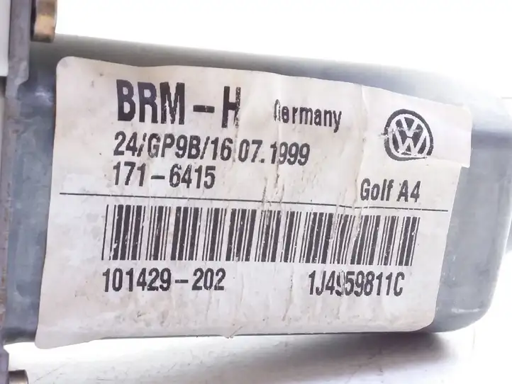 Volkswagen Golf IV (1998 - 2005) 1J4959811C Стеклоподъемник задней двери — фото 4