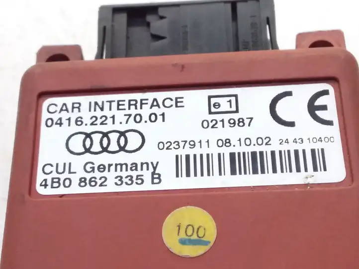 Audi A6 S6 C5 4B (2001 - 2004) 4B0862335B Блок GSM — фото 4