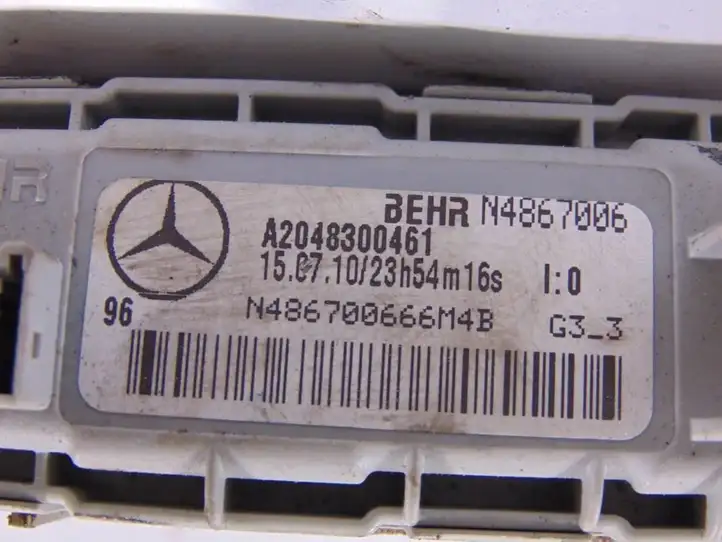 Mercedes-Benz E W212 (2009 - 2016) A2048300461 Электрический отопитель салона — фото 8