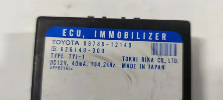 Toyota Corolla E120 E130 (2000 - 2004) 8978012140 Блок иммобилайзера — фото 3