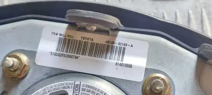 Toyota Corolla E120 E130 (2000 - 2004) 4513002160B0 Подушка безопасности руля — фото 2