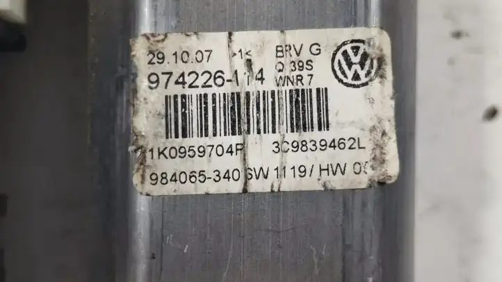 Volkswagen Jetta V (2005 - 2010) 1K0959704P Стеклоподъемник задней двери — фото 4