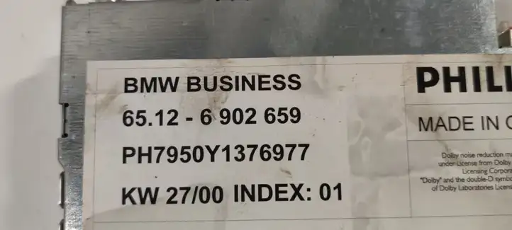 BMW 3 E46 (1998 - 2005) 65126902659 Магнитола / мультимедийная система — фото 5