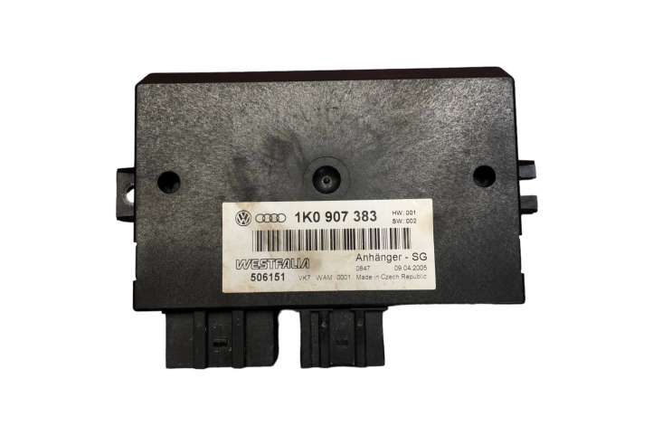 Volkswagen PASSAT B6 (2005 - 2010)  1K0907383 Блок управления крюка для прицепа