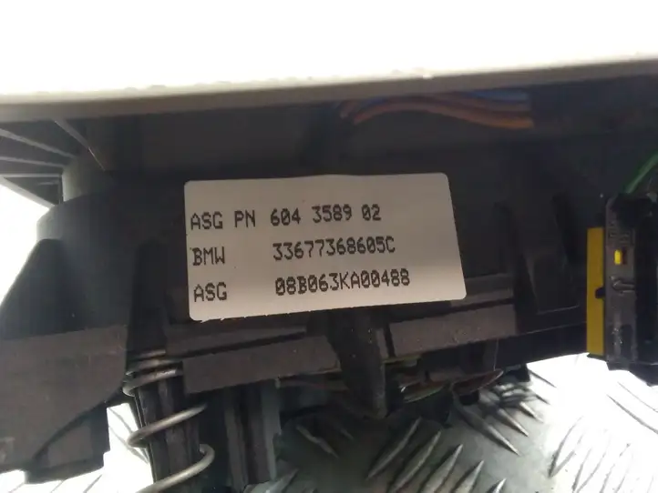 BMW 7 E65 E66 (2001 - 2008) 6043589 Подушка безопасности руля — фото 3