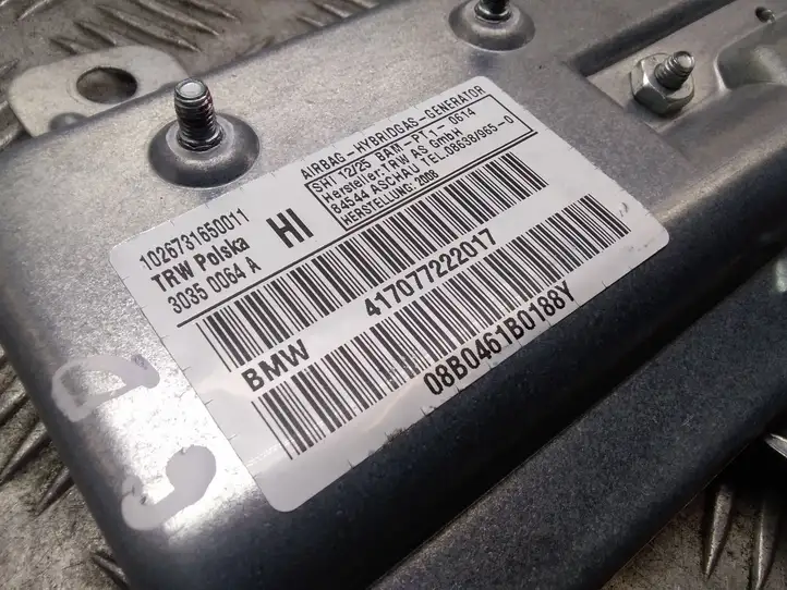 BMW 7 E65 E66 (2001 - 2008) 417077222017 Подушка безопасности задней двери — фото 2
