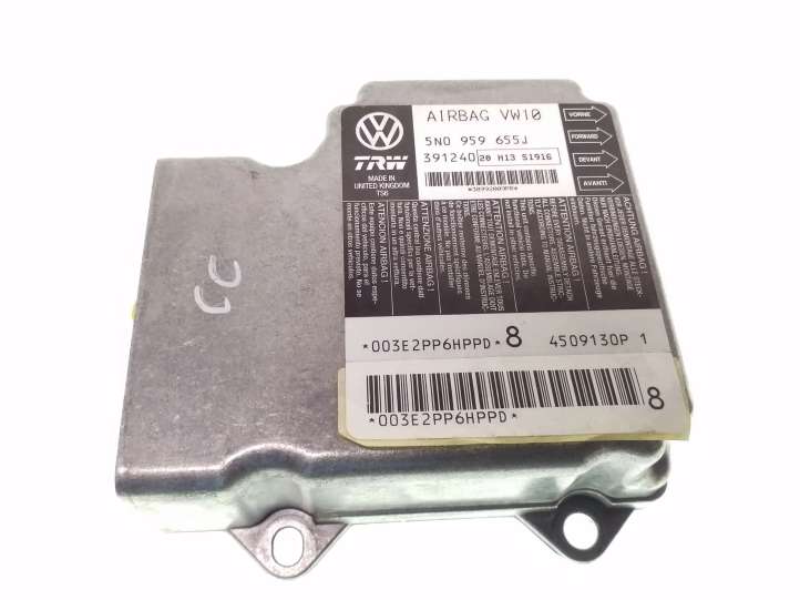 5N0959655J Volkswagen PASSAT CC Oro pagalvių valdymo blokas