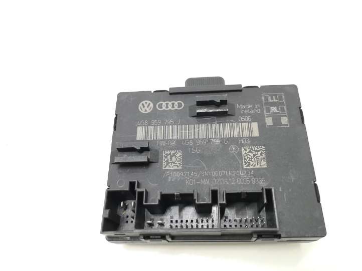 Audi A6 (2011 - 2014)  4G8959795J Блок управления дверью
