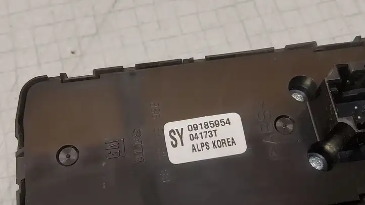 Opel Vectra C (2002 - 2005) 09185954 Блок кнопок стеклоподъемников — фото 4
