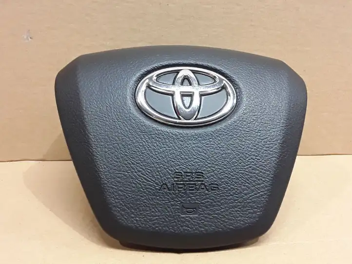 Toyota Avensis T270 (2009 - 2012) Крышка airbag рулевого колеса — фото 2