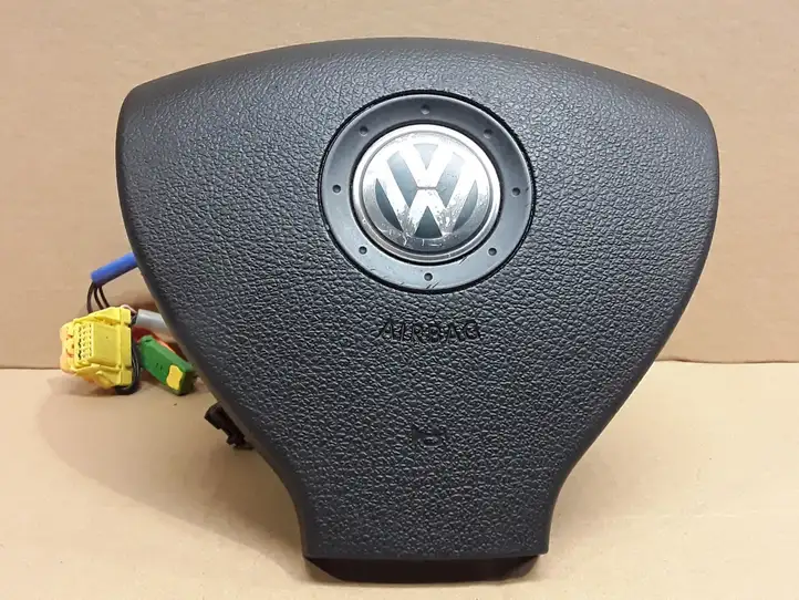Volkswagen Golf Plus (2004 - 2008) 3C0880201AE Подушка безопасности руля — фото 2