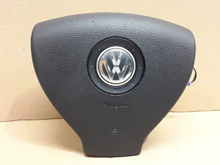 Volkswagen Golf Plus (2004 - 2008) 1K0880201P Крышка airbag рулевого колеса — фото 1