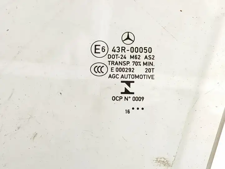 Mercedes-Benz GLC X253/C253 (2015 - ) DALISID421 Стекло передней двери — фото 2
