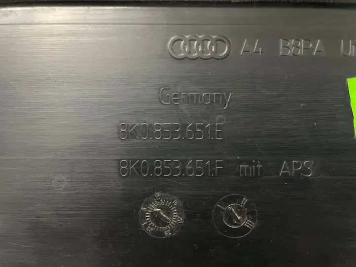 Audi A4 S4 B8 8K (2011 - 2015) 8K0853651E Верхняя решетка радиатора — фото 9