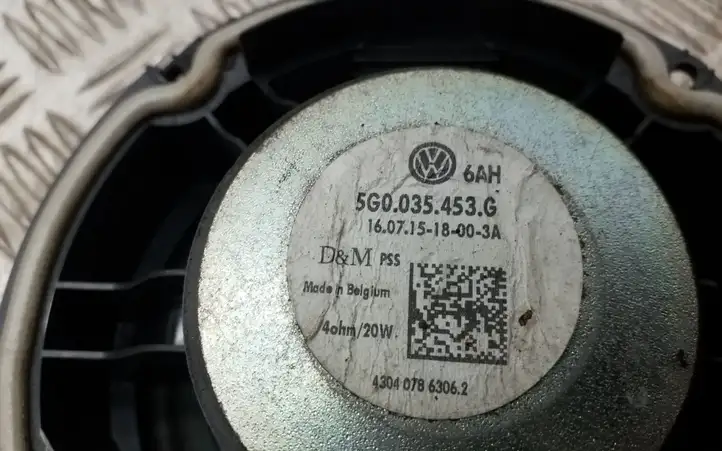 Volkswagen Golf VII (2013 - 2019) 5G0035453G Динамики задних дверей — фото 4