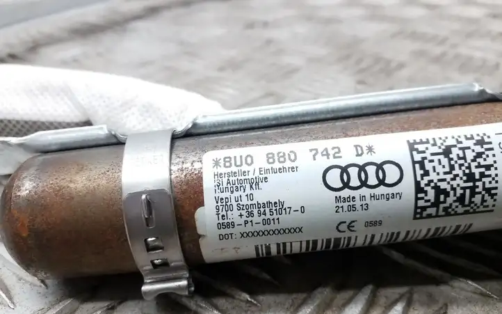 Audi Q3 8U (2011 - 2014) 8U0880742D Боковая подушка безопасности шторка — фото 3