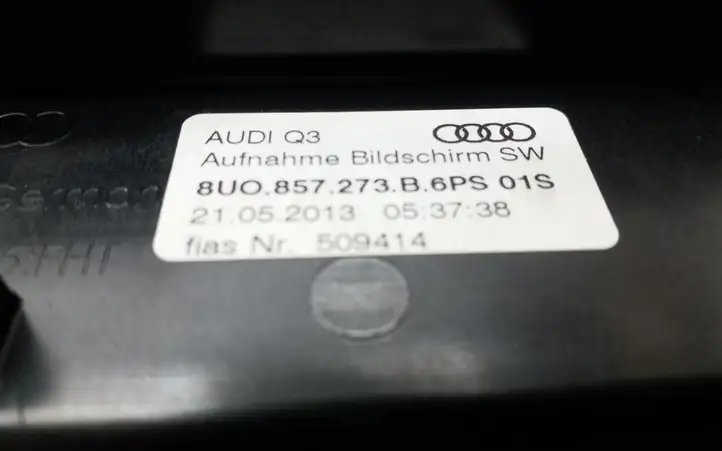 Audi Q3 8U (2011 - 2014) 8U0857273B Дисплей / маленький экран — фото 4