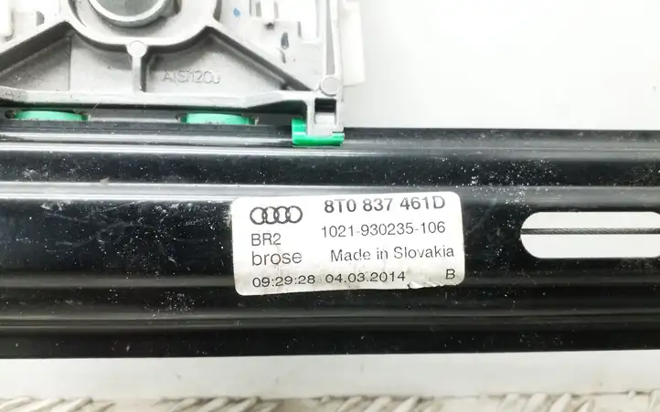 Audi A5 8T 8F (2007 - 2011) 8T0837461D Стеклоподъемник передней двери — фото 5
