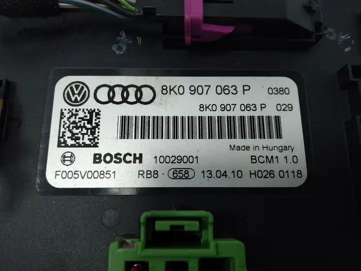 Audi A4 S4 B8 8K (2007 - 2011) 8K0907063 Модуль комфорта — фото 3